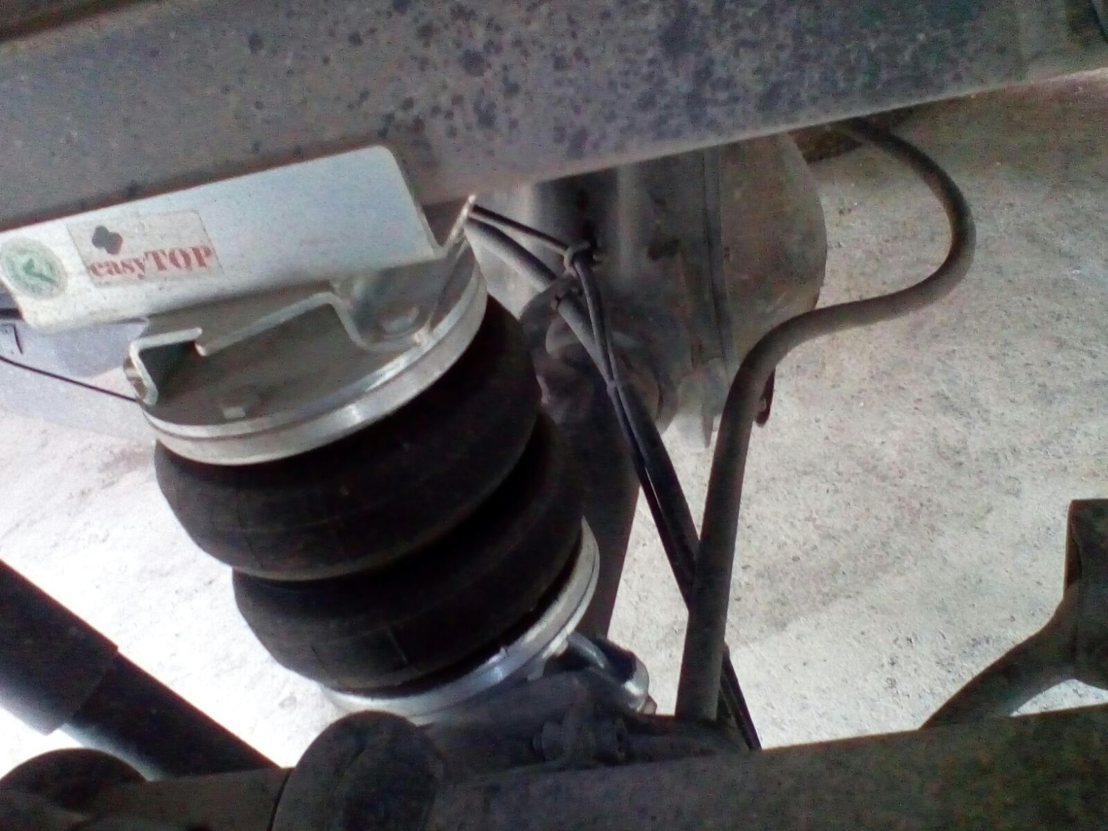 PNEUMATIC AIR SUSPENSION KIT airspring CAMPER VAN MERCEDES SPRINTER